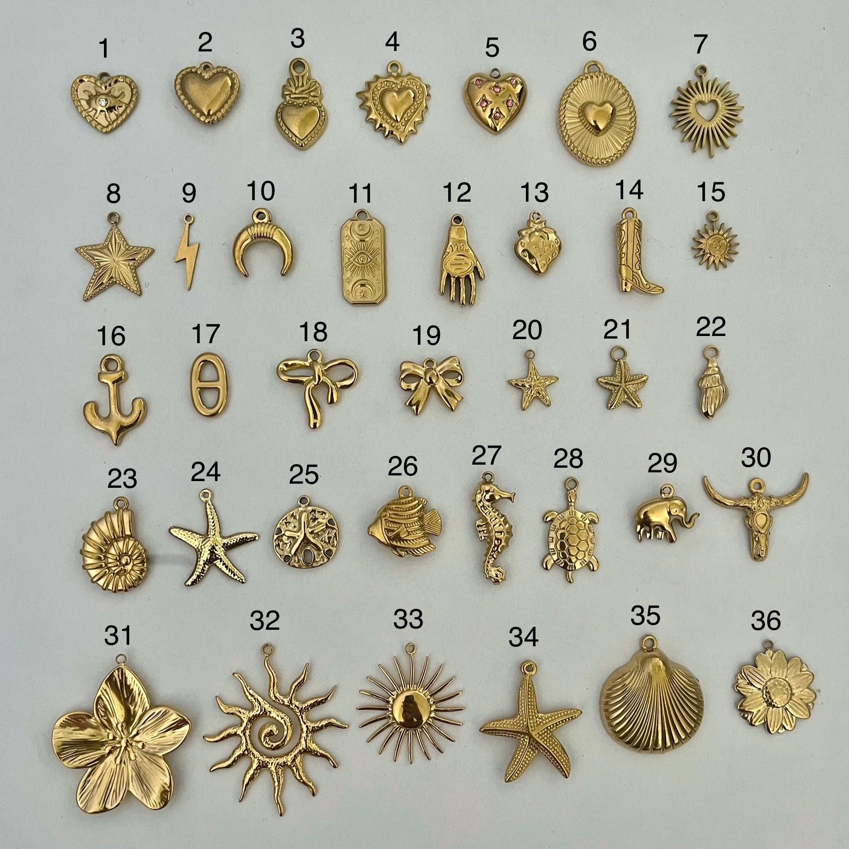 Bracelet Charms - A composer