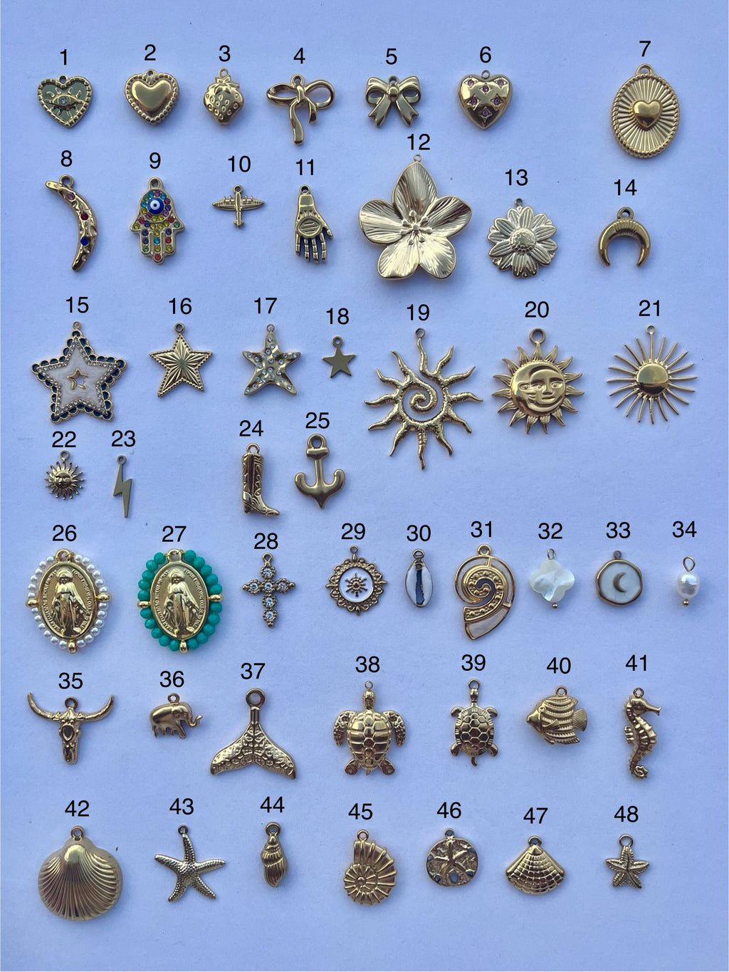 Collier Charms - A composer