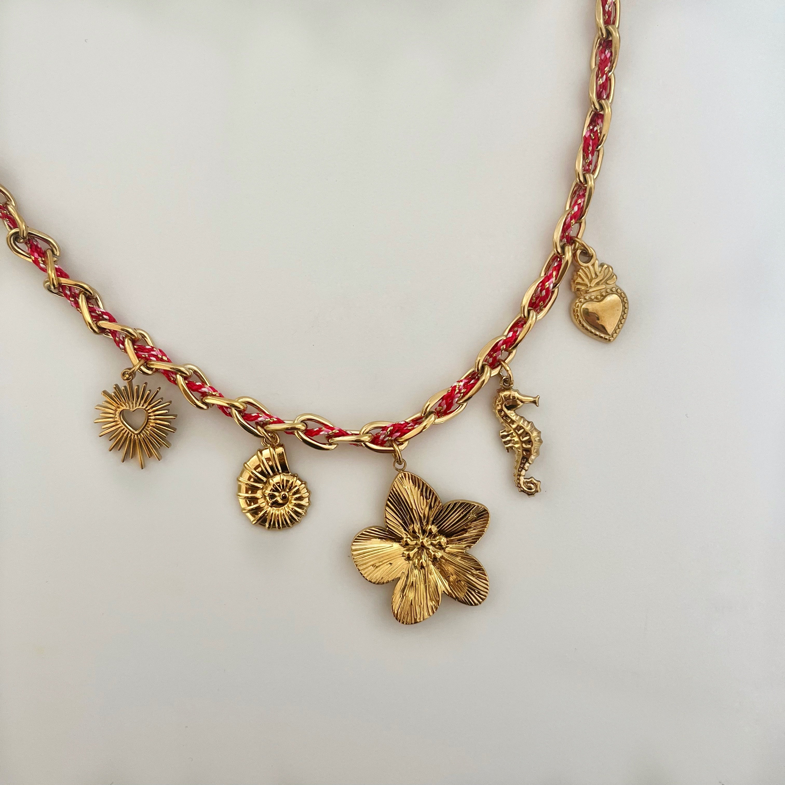 Collier Charms - MARGUERITE