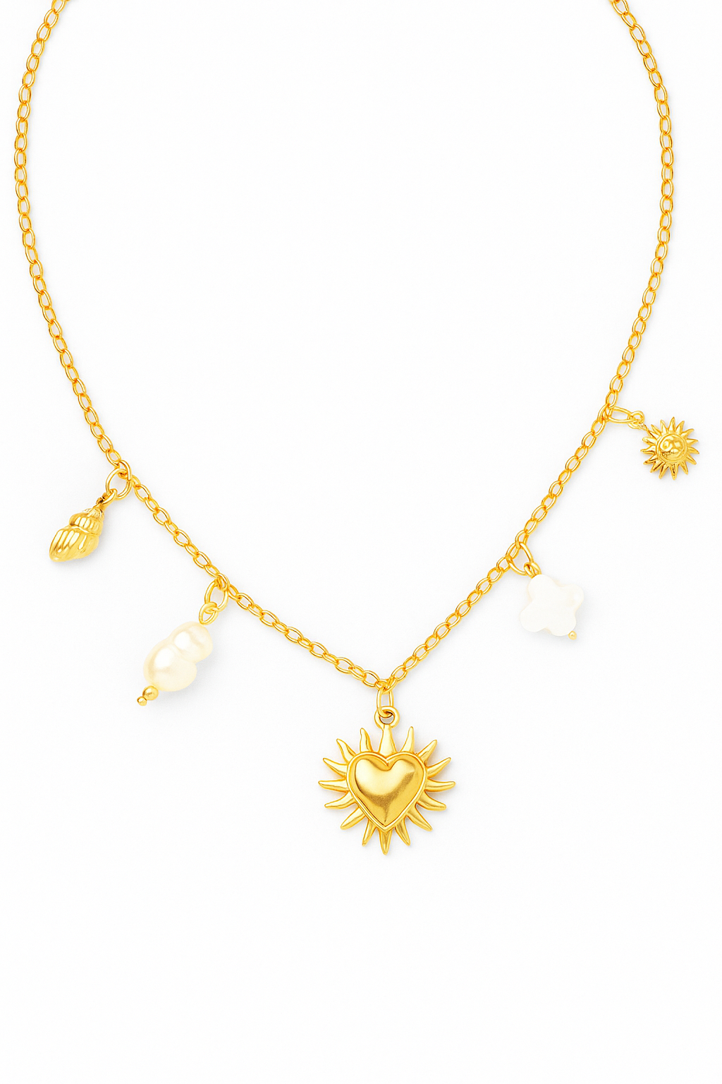Collier Charms - ROSE