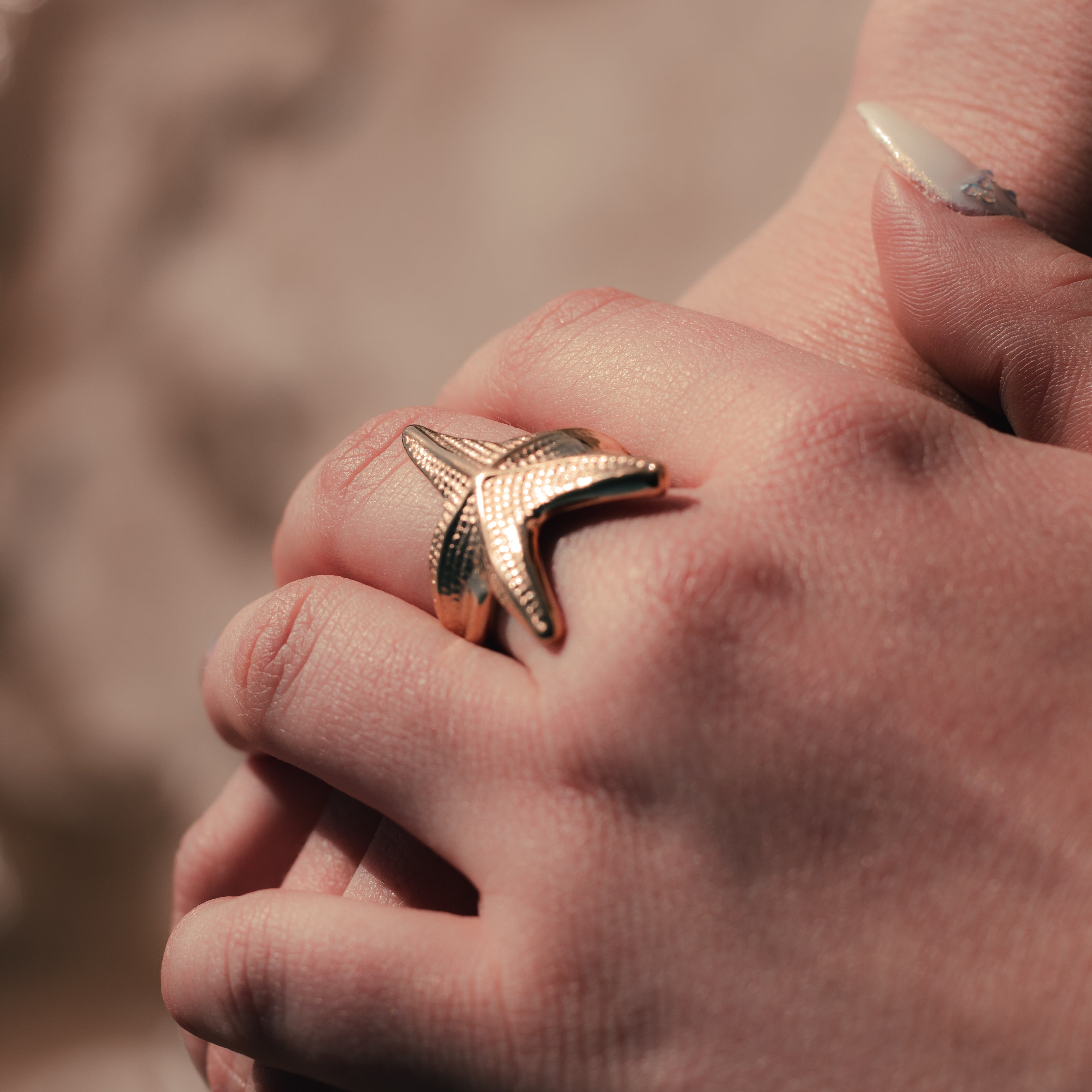BAGUE ÉTOILE DE MER