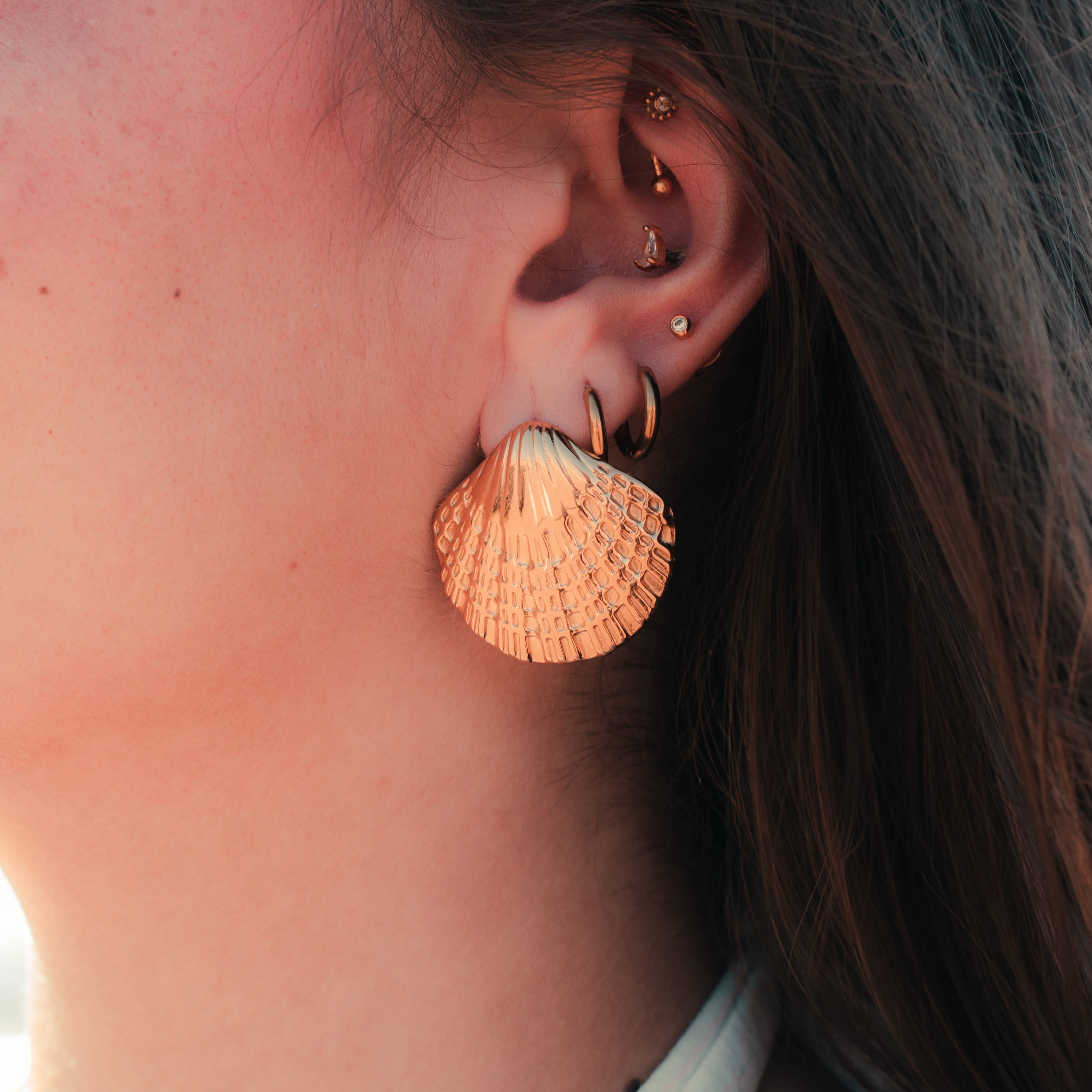 BOUCLES COQUILLAGES